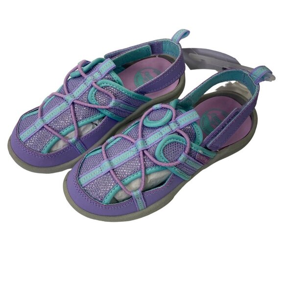 OSHKOSH‎ GIRLS WASHABLE SANDALS TODDLER SIZE 11 NEW WITH TAG - Picture 1 of 6